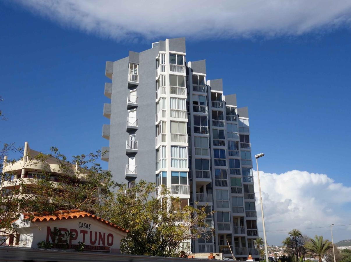 Ático Calpe primera línea de playa Esterno foto